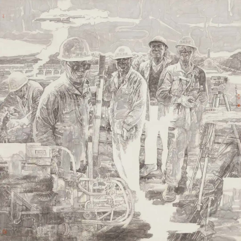《云端》180x180cm 2019