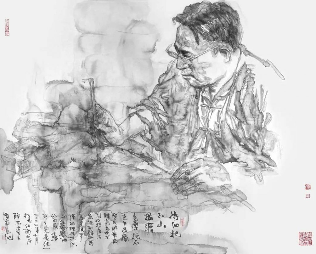 《傅抱石》87x68cm 2022