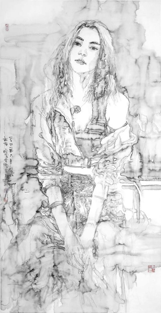 《夏至》136x68cm 2021年