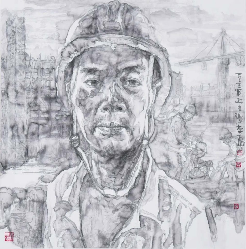 《青春记》68X68cm 2023